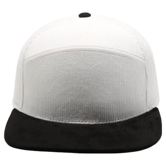Pit Bull PB124 Corduroy Suede Camper - White/Black - view 2