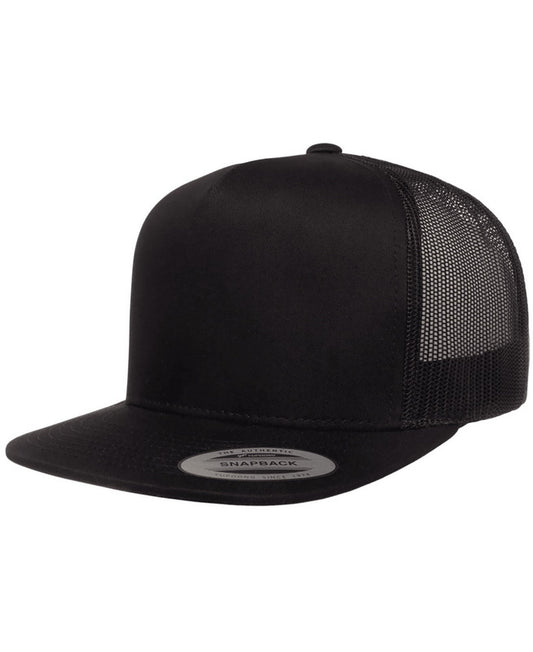 Yupoong 6006 Classic Five-Panel Trucker Cap – Custom Embroidery