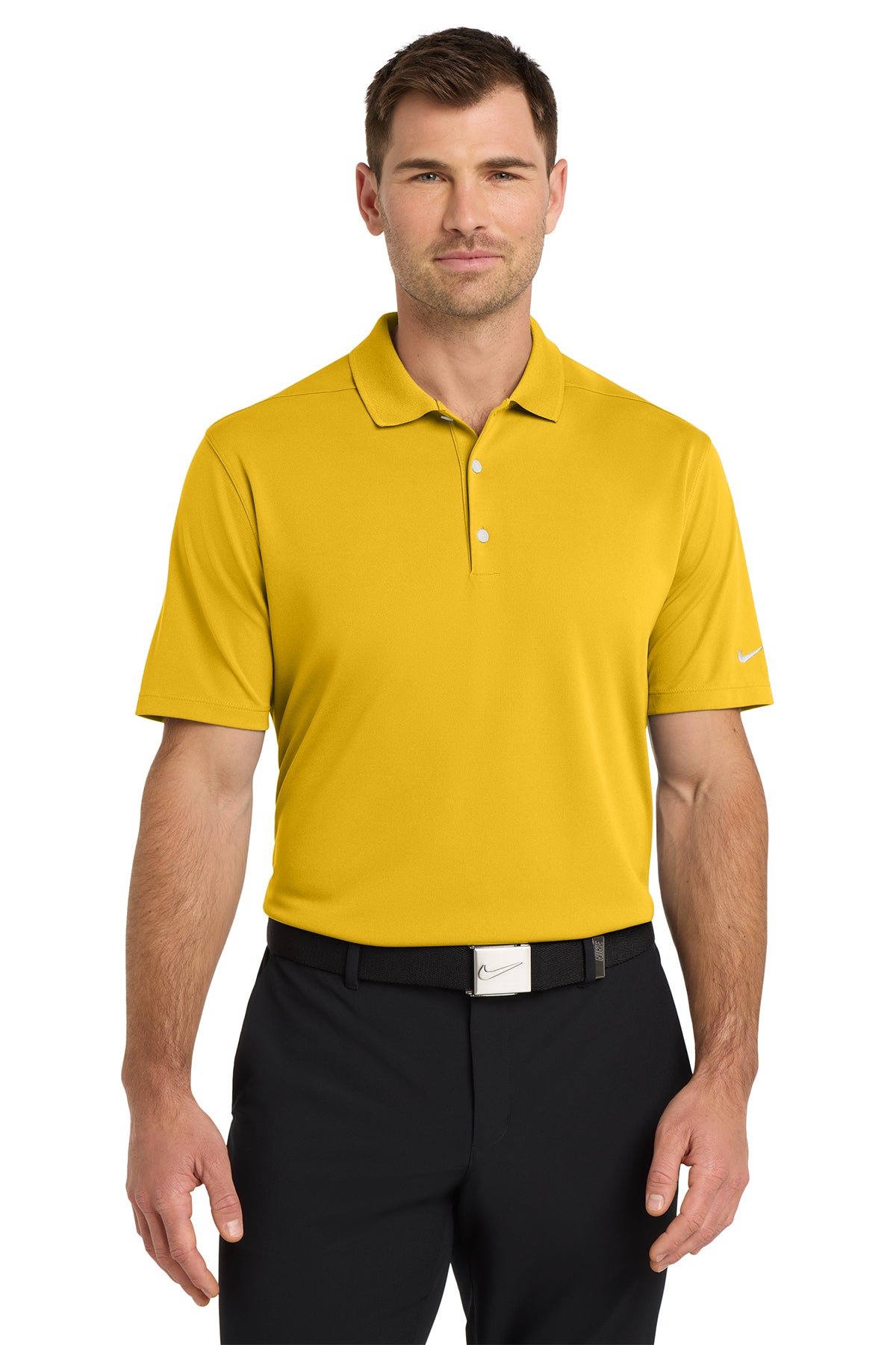 Nike Dri-FIT Micro Pique 2.0 Polo | NKDC1963 - Varsity Maize