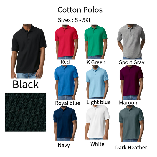 Gildan Cotton Polo G880