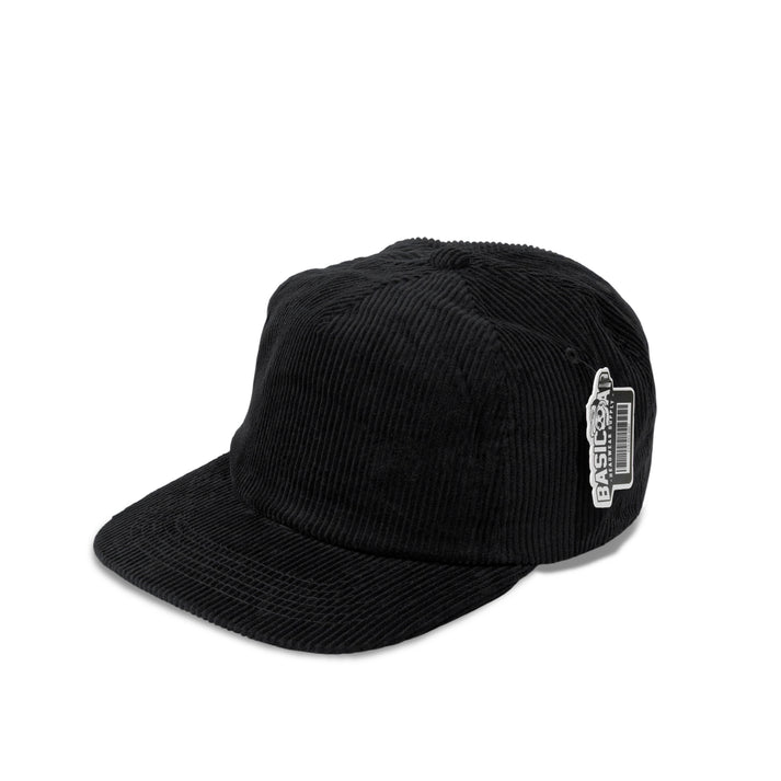 BASIC CAP 5054 Plain 5-Panel Unstructured Full Corduroy Flat Hat