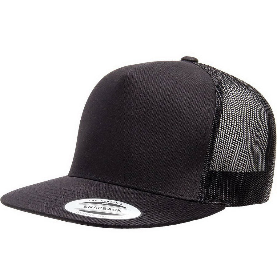 Yupoong 6006 Classic Five-Panel Trucker Cap – Custom Embroidery