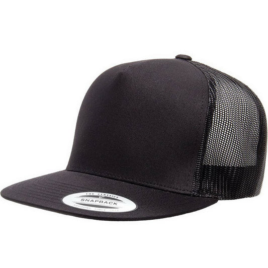Yupoong 6006 Classic Five-Panel Trucker Cap – Custom Embroidery