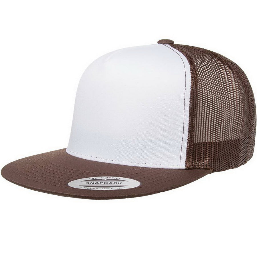 Yupoong 6006 Classic Five-Panel Trucker Cap – Custom Embroidery