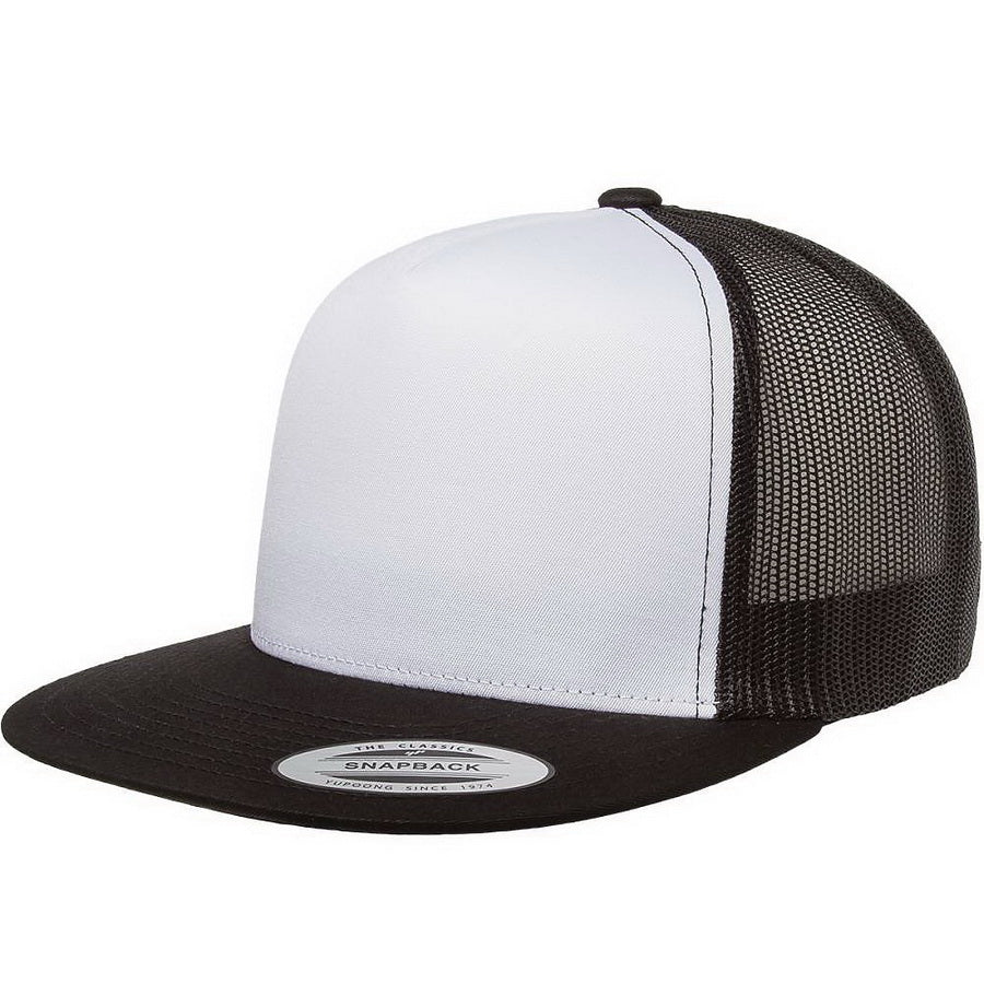 Yupoong 6006 Classic Five-Panel Trucker Cap – Custom Embroidery