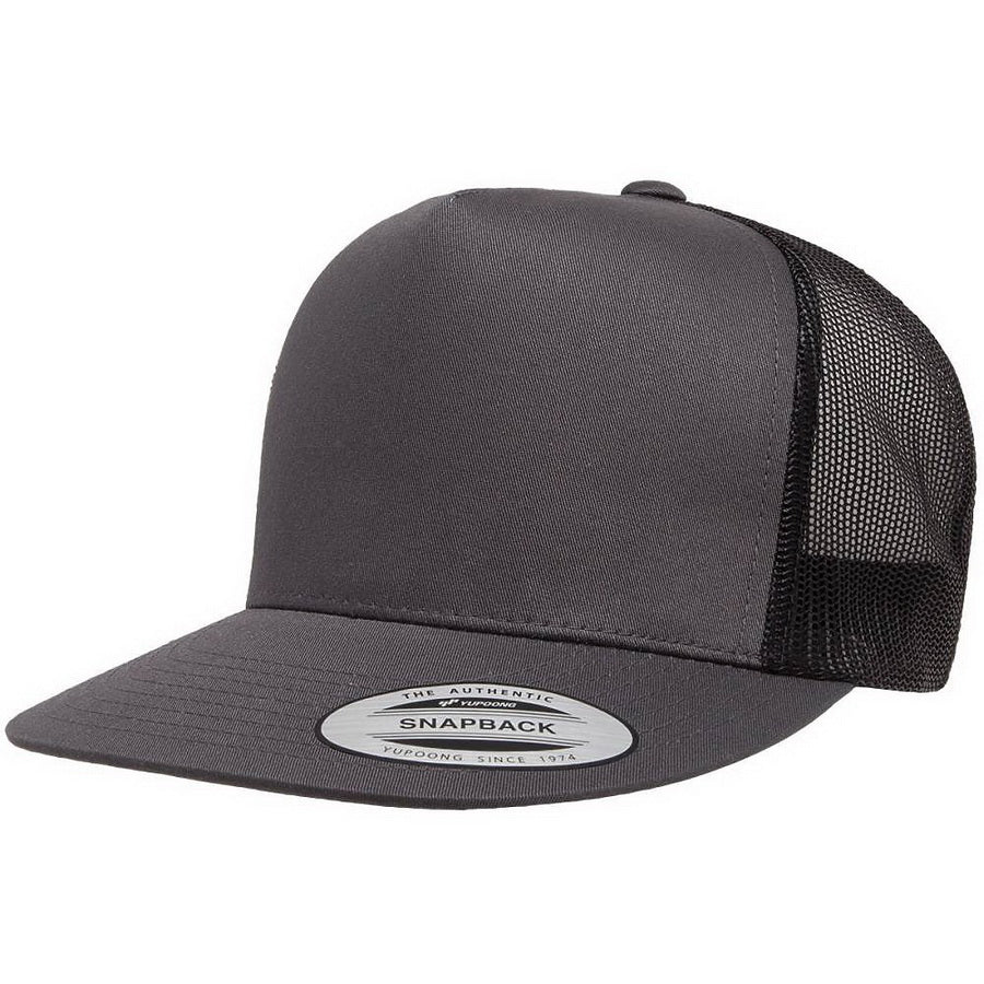 Yupoong 6006 Classic Five-Panel Trucker Cap – Custom Embroidery
