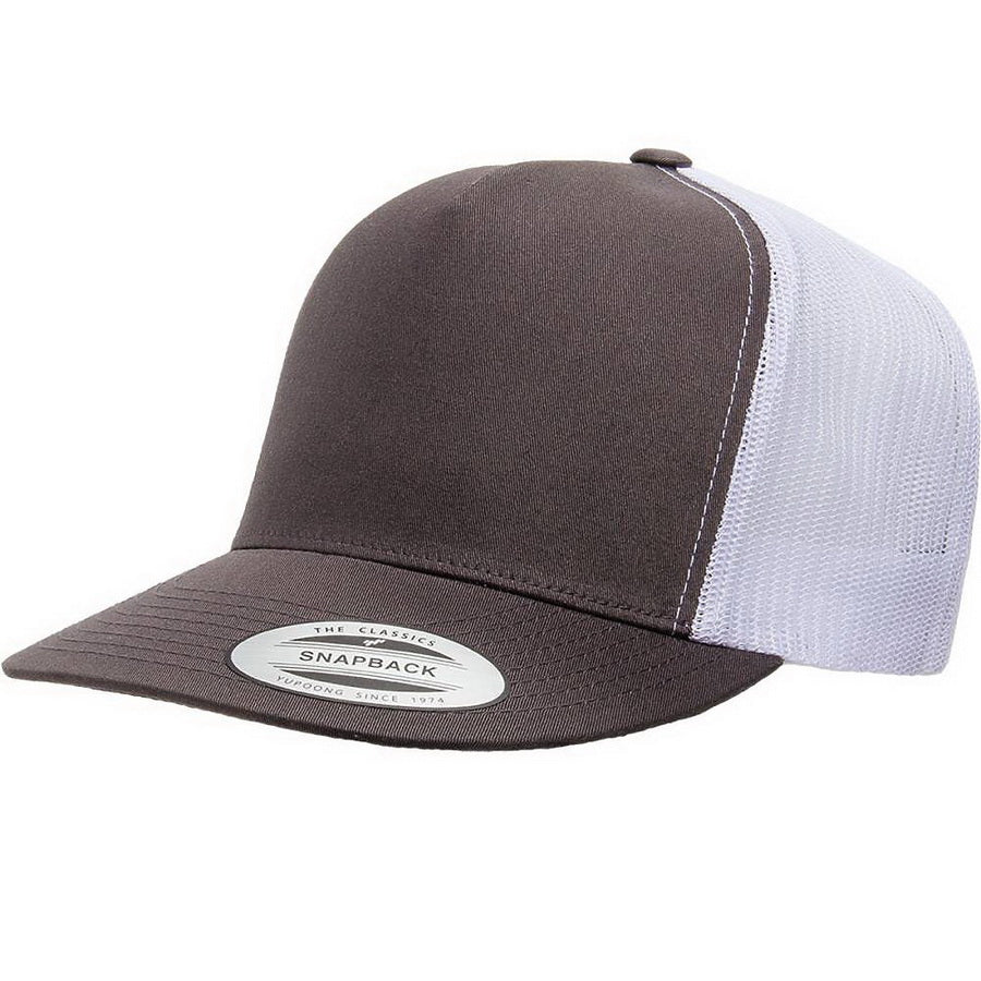 Yupoong 6006 Classic Five-Panel Trucker Cap – Custom Embroidery