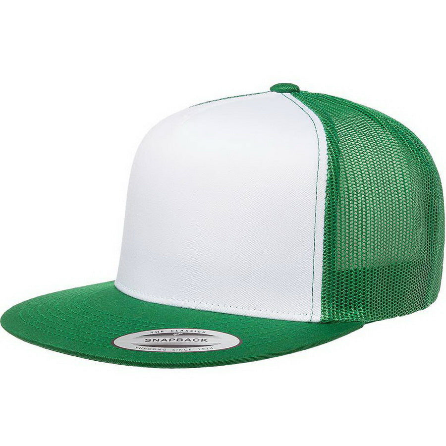 Yupoong 6006 Classic Five-Panel Trucker Cap – Custom Embroidery