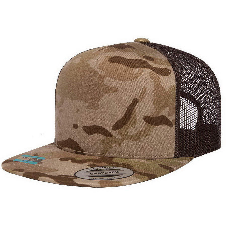 Yupoong 6006 Classic Five-Panel Trucker Cap – Custom Embroidery