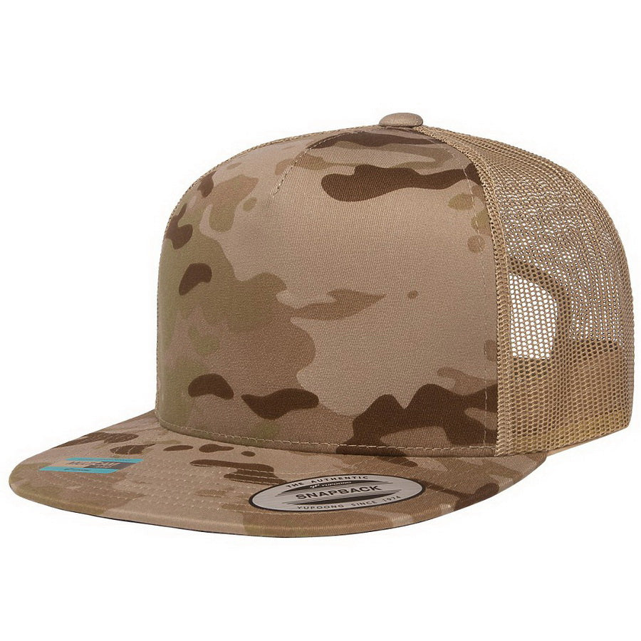 Yupoong 6006 Classic Five-Panel Trucker Cap – Custom Embroidery