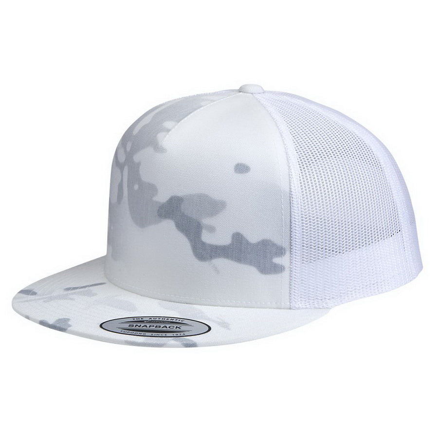 Yupoong 6006 Classic Five-Panel Trucker Cap – Custom Embroidery
