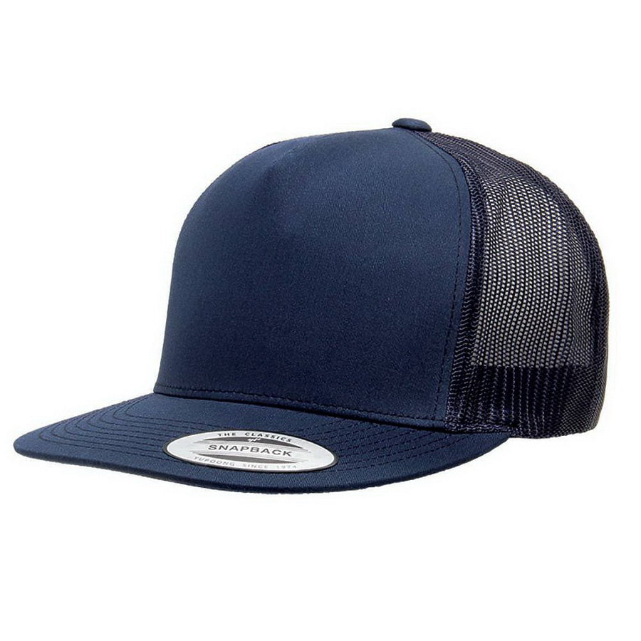 Yupoong 6006 Classic Five-Panel Trucker Cap – Custom Embroidery