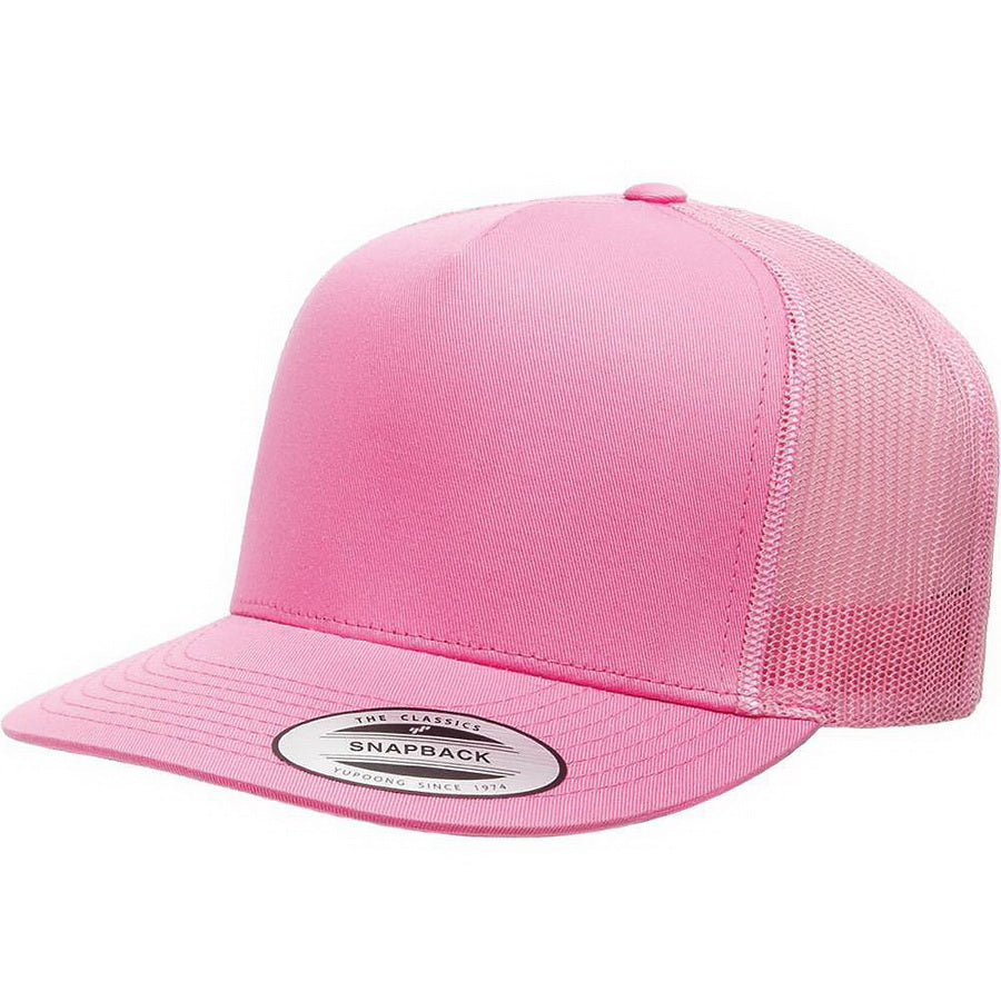 Yupoong 6006 Classic Five-Panel Trucker Cap – Custom Embroidery