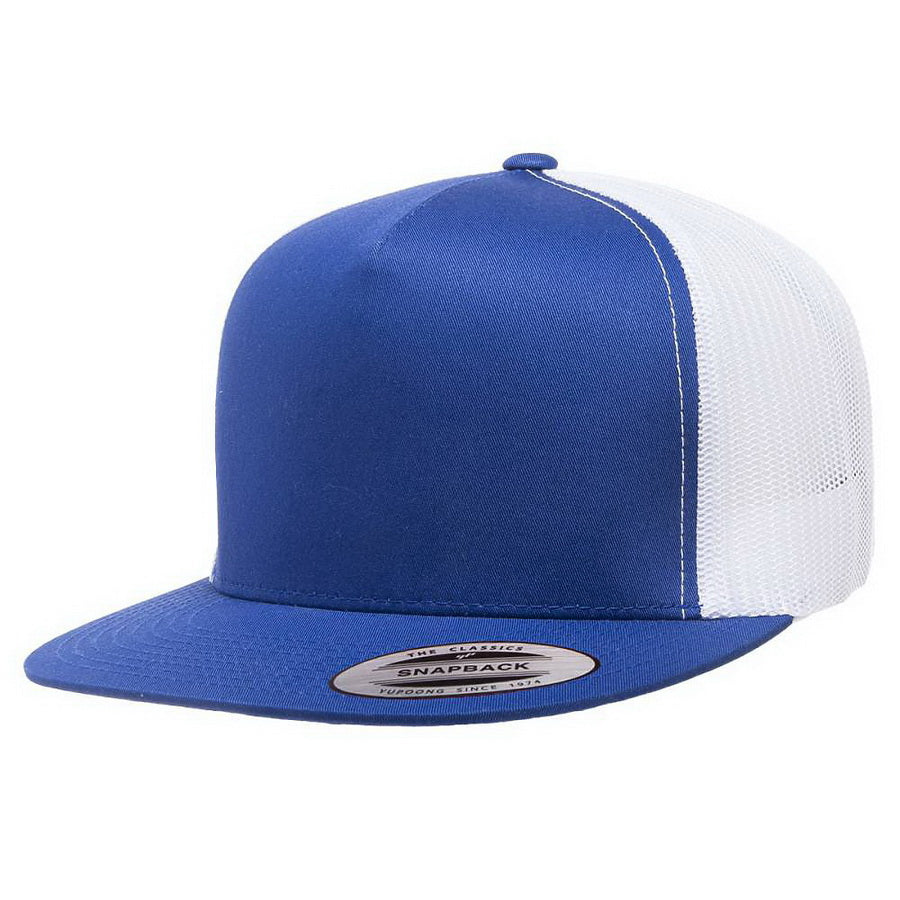 Yupoong 6006 Classic Five-Panel Trucker Cap – Custom Embroidery