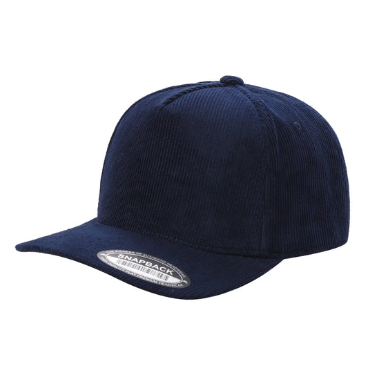 5 Panel Corduroy SnapBack Hat