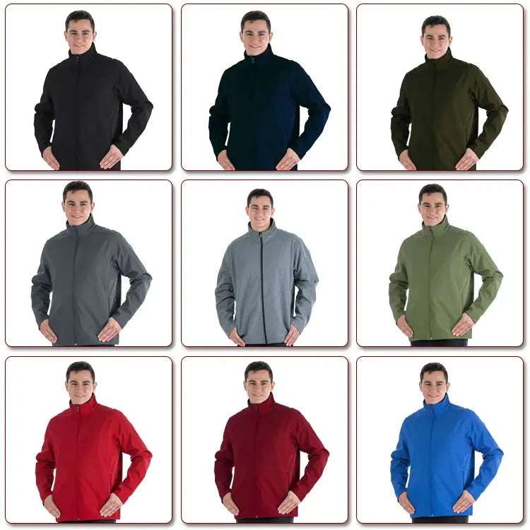 LEEHANTON Softshell Jacket with Pockets