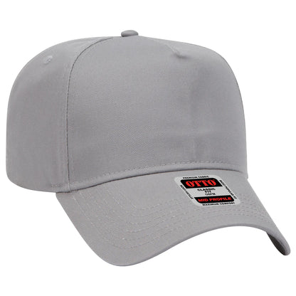 OTTO CAP 5 Panel Mid Profile Baseball Cap 031-069