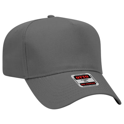 OTTO CAP 5 Panel Mid Profile Baseball Cap 031-069