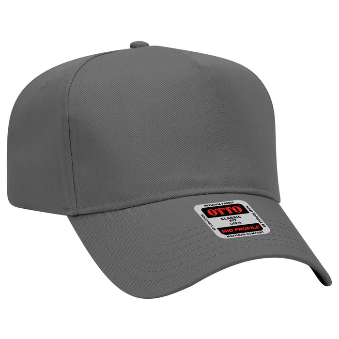 OTTO CAP 5 Panel Mid Profile Baseball Cap 031-069