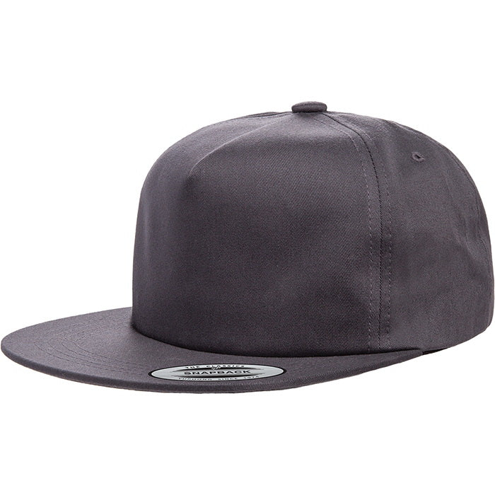 Yupoong 6502 Lightly Structured Five-Panel Snapback – Custom Embroidery