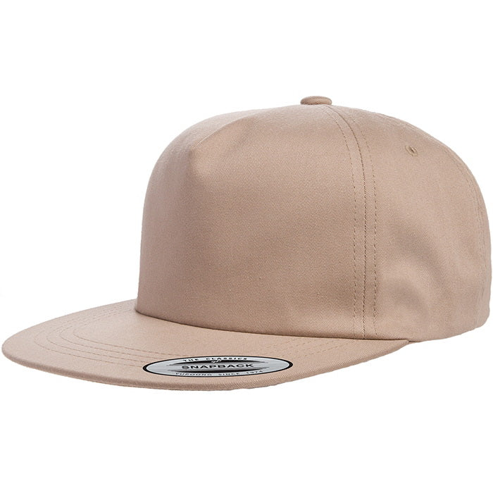 Yupoong 6502 Lightly Structured Five-Panel Snapback – Custom Embroidery