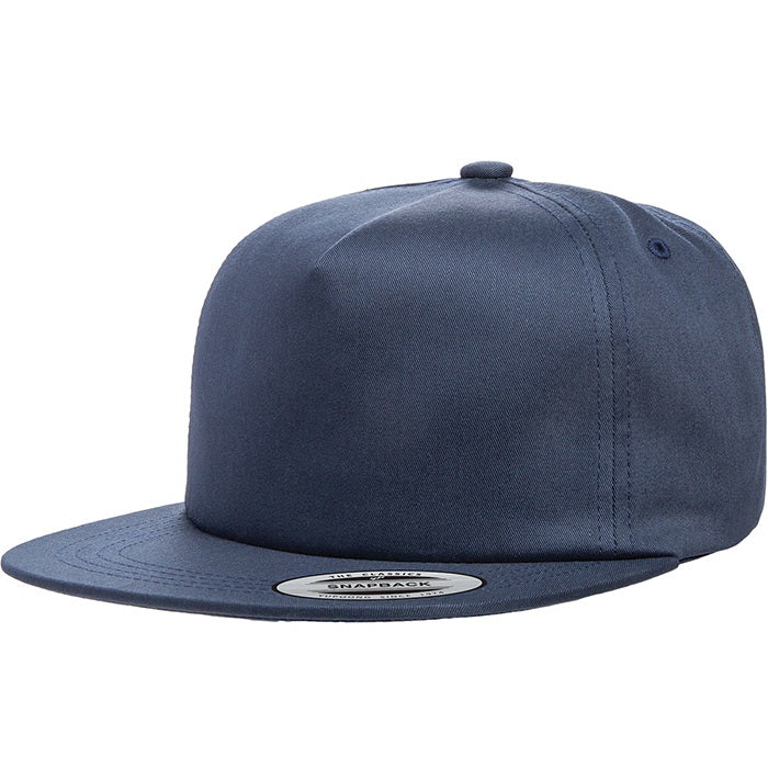 Yupoong 6502 Lightly Structured Five-Panel Snapback – Custom Embroidery