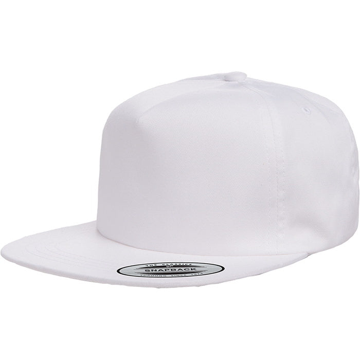 Yupoong 6502 Lightly Structured Five-Panel Snapback – Custom Embroidery