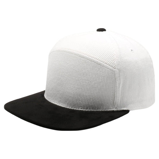 Pit Bull PB124 Corduroy Suede Camper - White/Black - view 1