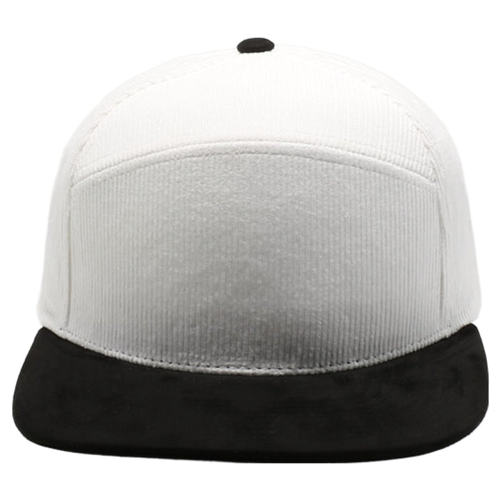 Pit Bull PB124 Corduroy Suede Camper - White/Black - view 2