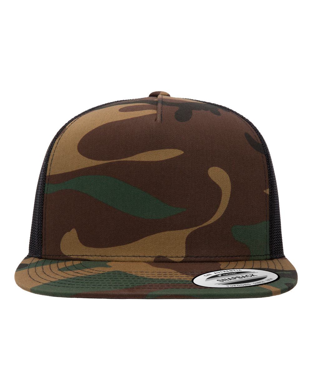 Yupoong 6006 Classic Five-Panel Trucker Cap – Custom Embroidery