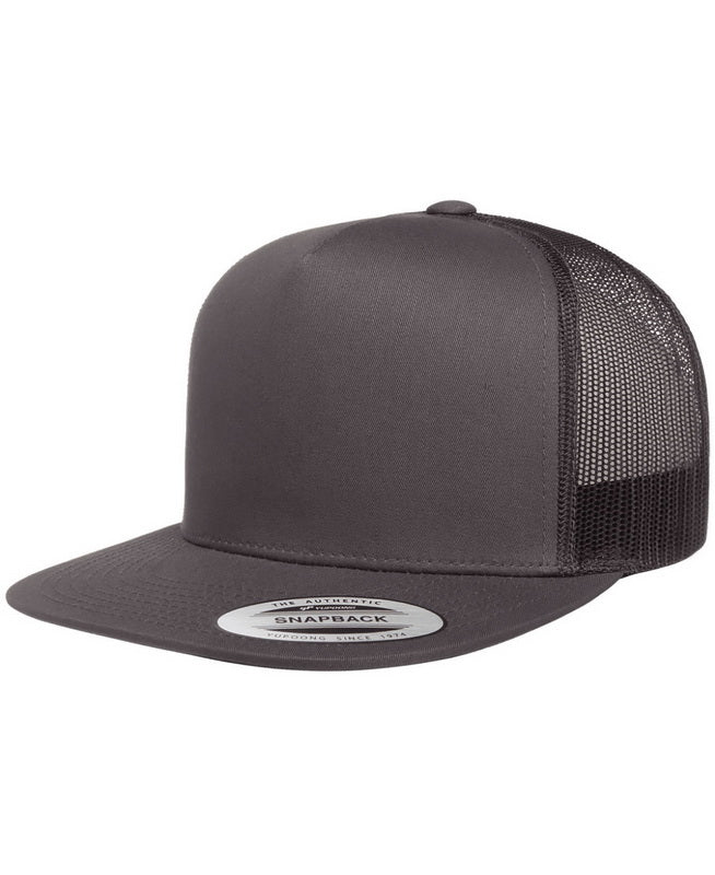 Yupoong 6006 Classic Five-Panel Trucker Cap – Custom Embroidery