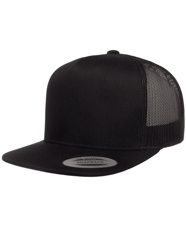 Yupoong 6006 Classic Five-Panel Trucker Cap – Custom Embroidery