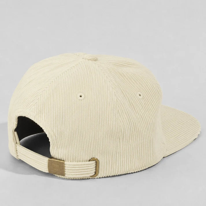 BASIC CAP 5054 Plain 5-Panel Unstructured Full Corduroy Flat Hat